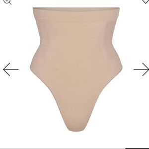 SKIMS Seamless Sculpt High Waist Thong Mica